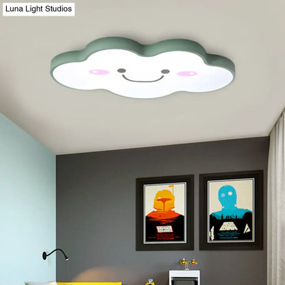 DecorBites™ DecorBites™ Smiling Cloud Ceiling Light - Children's Nordic Style Acrylic Ceiling Fixture