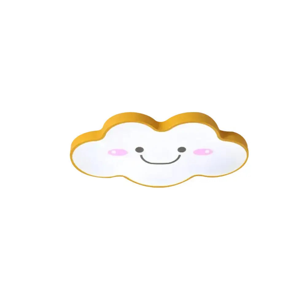 DecorBites™ DecorBites™ Smiling Cloud Ceiling Light - Children's Nordic Style Acrylic Ceiling Fixture