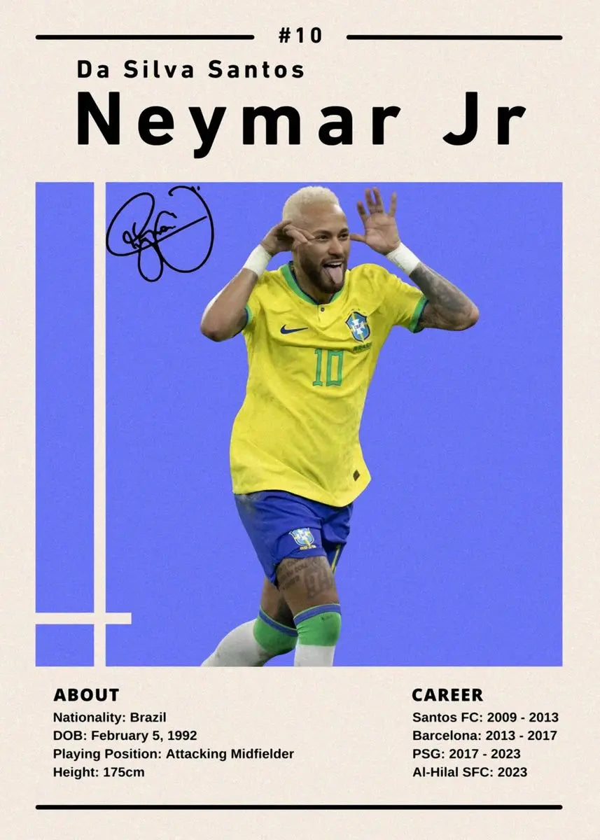 Soccer Star Ronaldo Canvas Wall Art - by-7 / 20X30cm Unframed - Posters