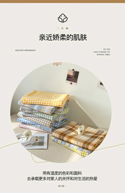 Soft Japanese Style Duvet Cover Set