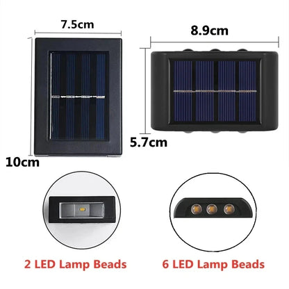 Solar LED Outdoor Wall Light