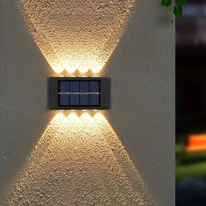 Solar LED Outdoor Wall Lights for Garden & Patio