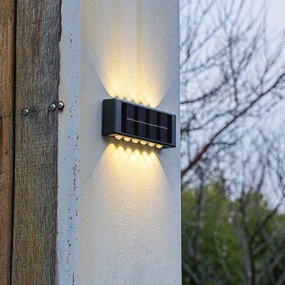 Solar LED Outdoor Wall Lights for Garden & Patio