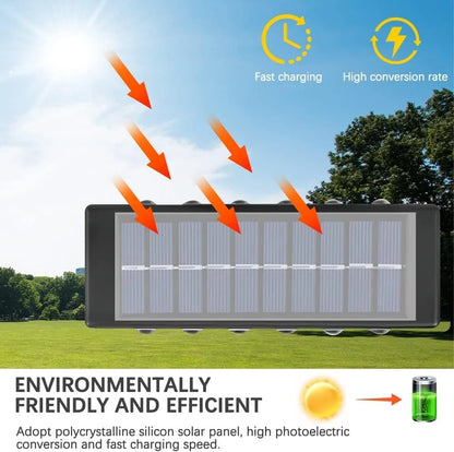 Solar LED Outdoor Wall Lights for Garden & Patio