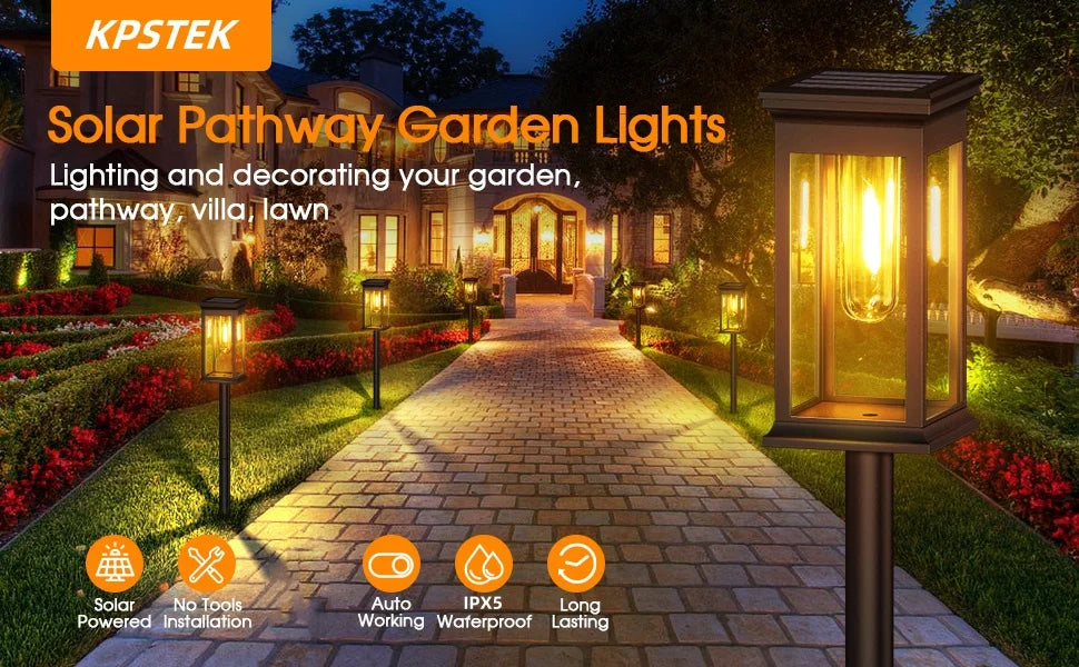 Solar Lights Pack Super Bright 12Hrs