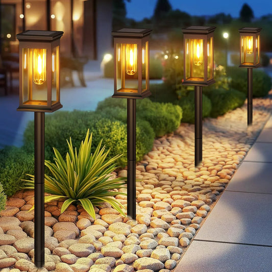 Solar Lights Pack Super Bright 12Hrs