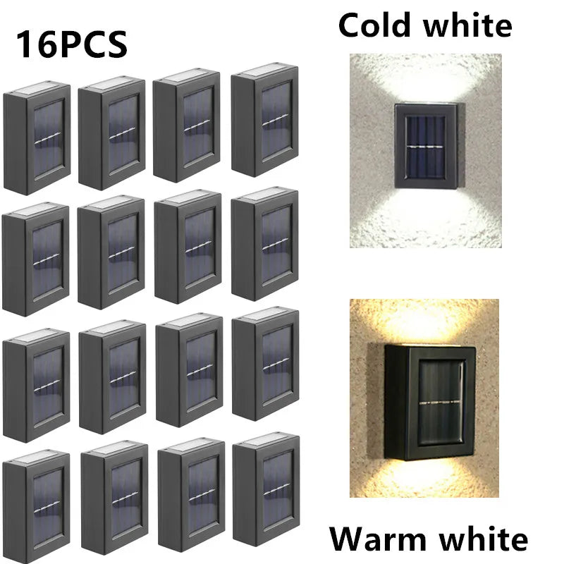 Solar Outdoor LED Lights for Garden Decoration - 08TYN 16pcs