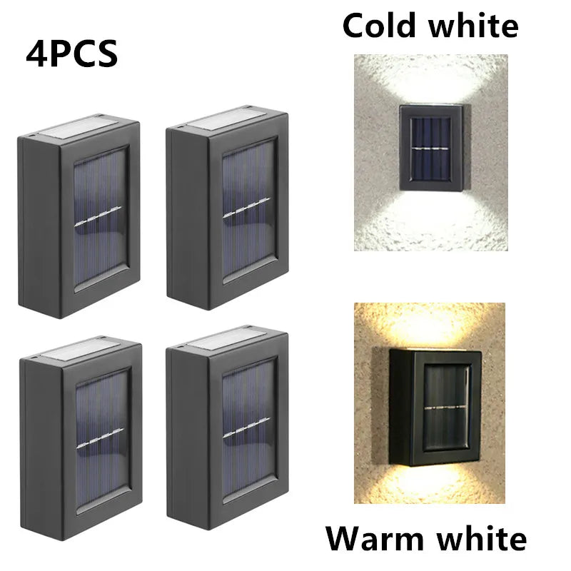 Solar Outdoor LED Lights for Garden Decoration - 08TYN 4pCS