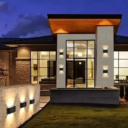 Solar Outdoor Wall Lights for Garden Decor