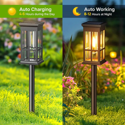 Solar Pathway Lights - Bright Outdoor Lights