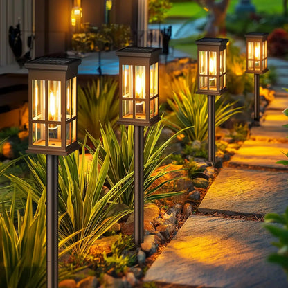 Solar Pathway Lights - Bright Outdoor Lights