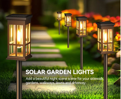Solar Pathway Lights - Bright Outdoor Lights