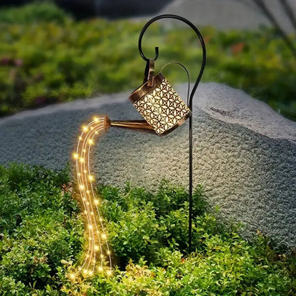 Solar Watering Can Light - Outdoor Decor - Solar Lawn Light