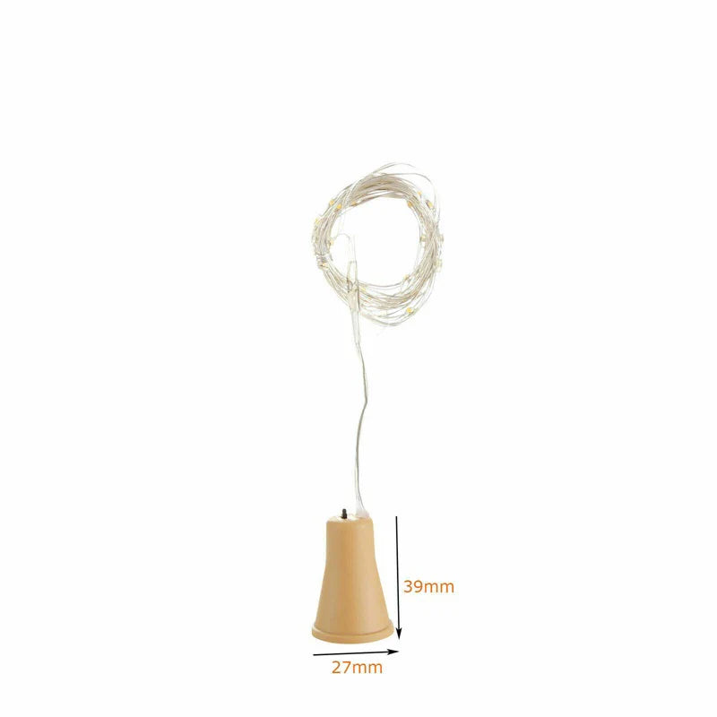 Solar Wine Bottle Fairy Lights - Home Decoration