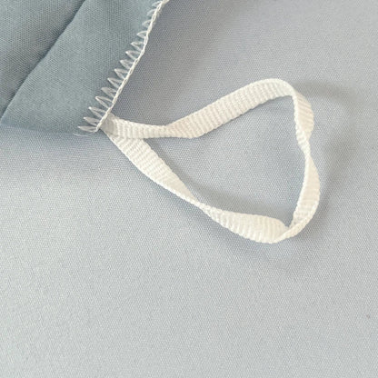 Solid Color Brush Fabric Bedding Set - 4 Pieces