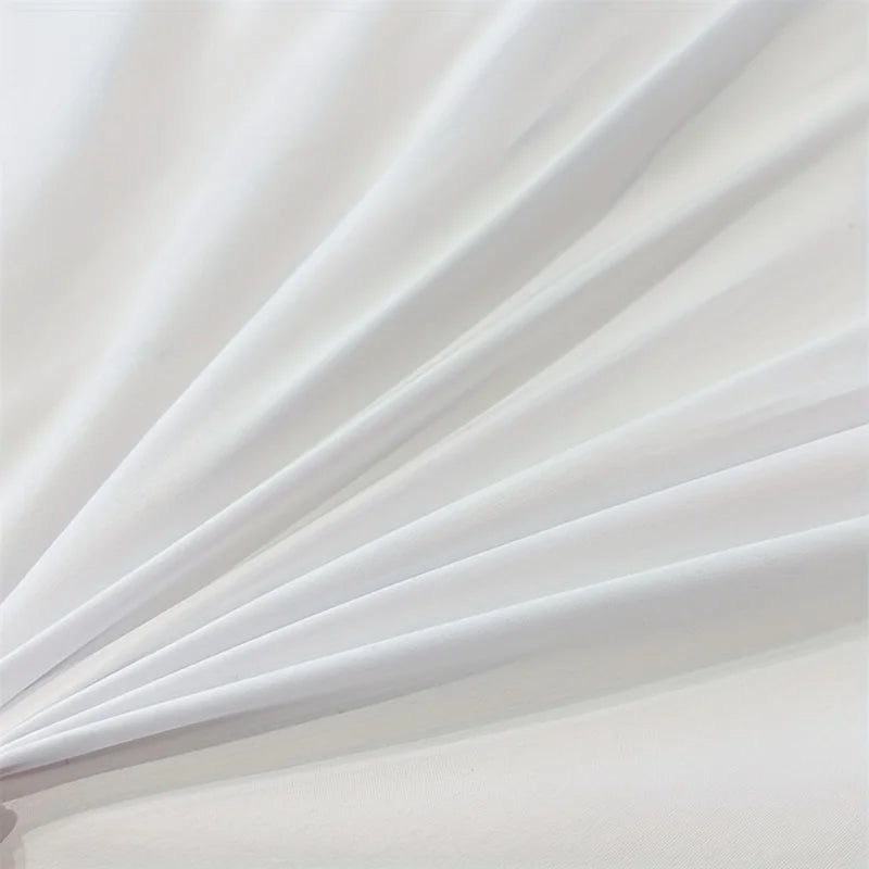 Solid Color Brushed Duvet Cover Set