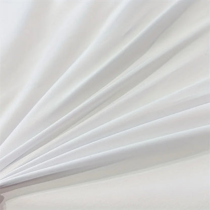 Solid Color Brushed Duvet Cover Set