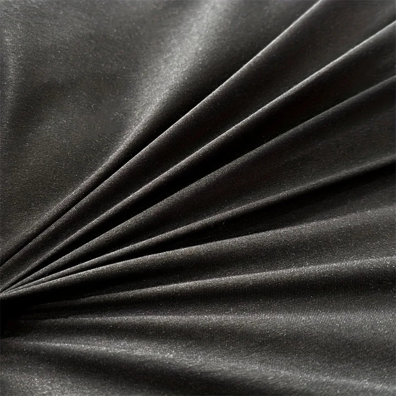 Solid Color Brushed Duvet Cover Set