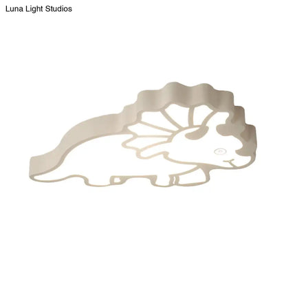 DecorBites™ DecorBites™ Spinosaurus LED Ceiling Light: Modern Acrylic Lamp for Child's Bedroom