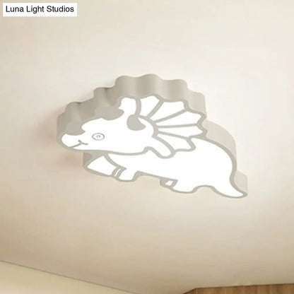 DecorBites™ DecorBites™ Spinosaurus LED Ceiling Light: Modern Acrylic Lamp for Child's Bedroom