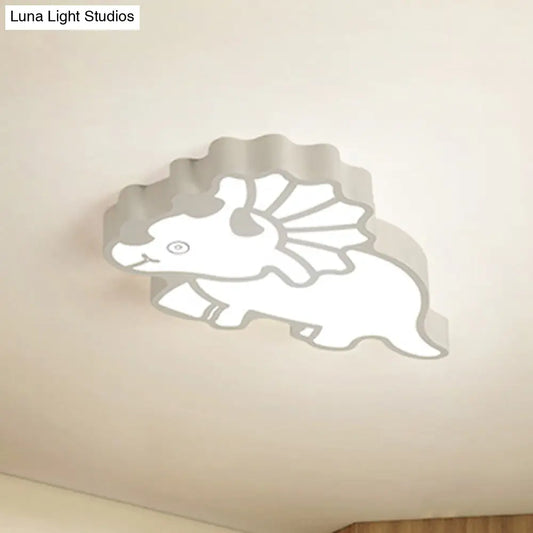 DecorBites™ DecorBites™ Spinosaurus LED Ceiling Light: Modern Acrylic Lamp for Child's Bedroom