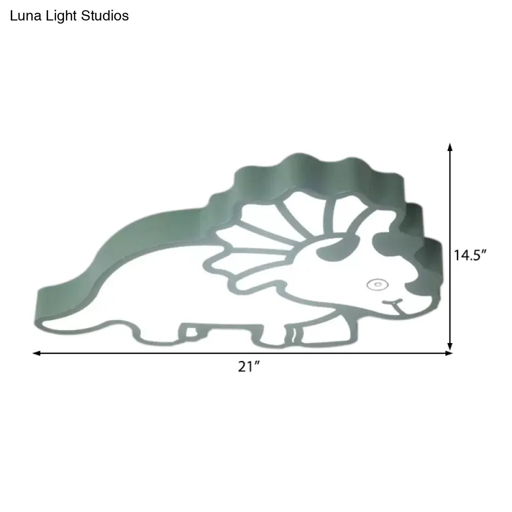 DecorBites™ DecorBites™ Spinosaurus LED Ceiling Light: Modern Acrylic Lamp for Child's Bedroom