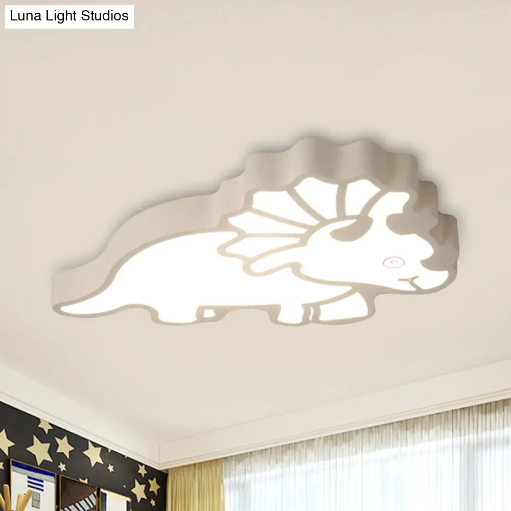 DecorBites™ DecorBites™ Spinosaurus LED Ceiling Light: Modern Acrylic Lamp for Child's Bedroom