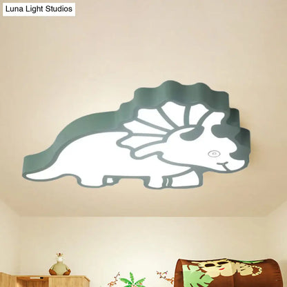 DecorBites™ DecorBites™ Spinosaurus LED Ceiling Light: Modern Acrylic Lamp for Child's Bedroom