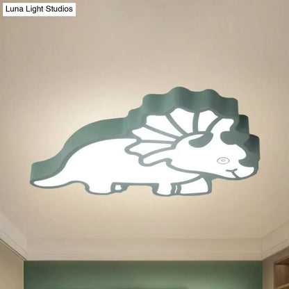 DecorBites™ DecorBites™ Spinosaurus LED Ceiling Light: Modern Acrylic Lamp for Child's Bedroom