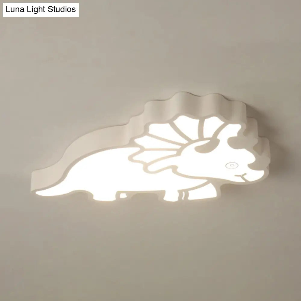 DecorBites™ DecorBites™ Spinosaurus LED Ceiling Light: Modern Acrylic Lamp for Child's Bedroom