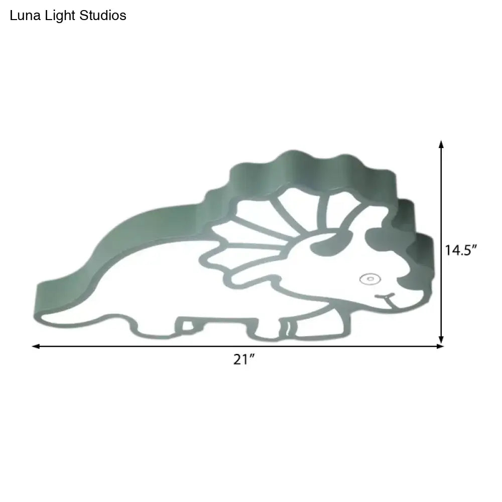 DecorBites™ DecorBites™ Spinosaurus LED Ceiling Light: Modern Acrylic Lamp for Child's Bedroom