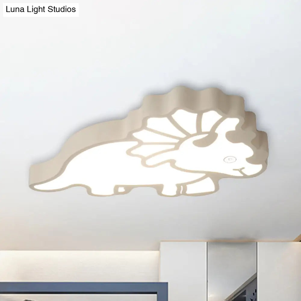 DecorBites™ DecorBites™ Spinosaurus LED Ceiling Light: Modern Acrylic Lamp for Child's Bedroom