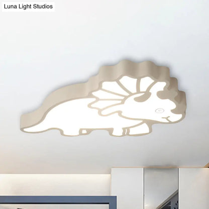 DecorBites™ DecorBites™ Spinosaurus LED Ceiling Light: Modern Acrylic Lamp for Child's Bedroom