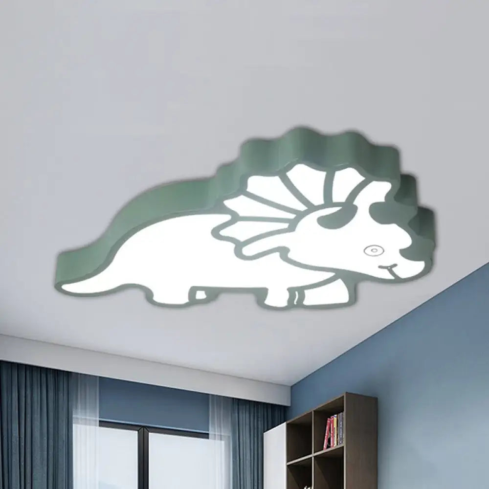 DecorBites™ DecorBites™ Spinosaurus LED Ceiling Light: Modern Acrylic Lamp for Child's Bedroom