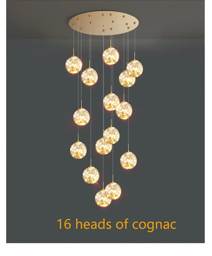 Spiral Crystal Ball Chandelier Light - Free Shipping - Chandelier