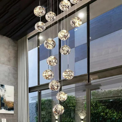 Spiral Crystal Ball Chandelier Light - Free Shipping - Chandelier