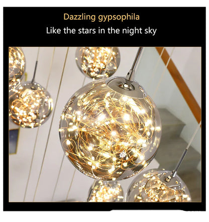 Spiral Crystal Ball Chandelier Light - Free Shipping - Chandelier