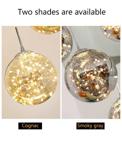 Spiral Crystal Ball Chandelier Light - Free Shipping - Chandelier