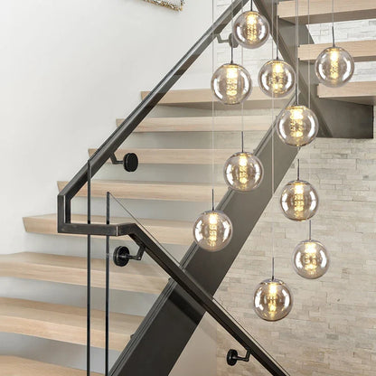 Spiral LED Chandelier for Modern Living Spaces - Chandelier