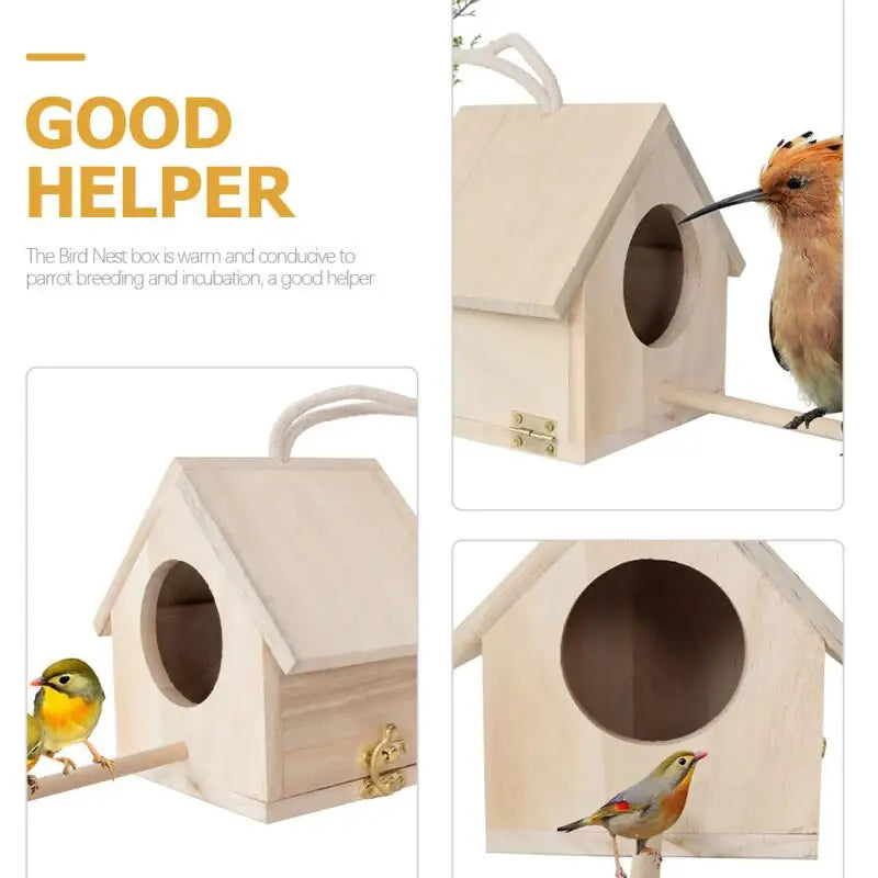 Squirrel Feeder Birdhouse Kit with Hummingbird Camera - As Shown / 19X17CM