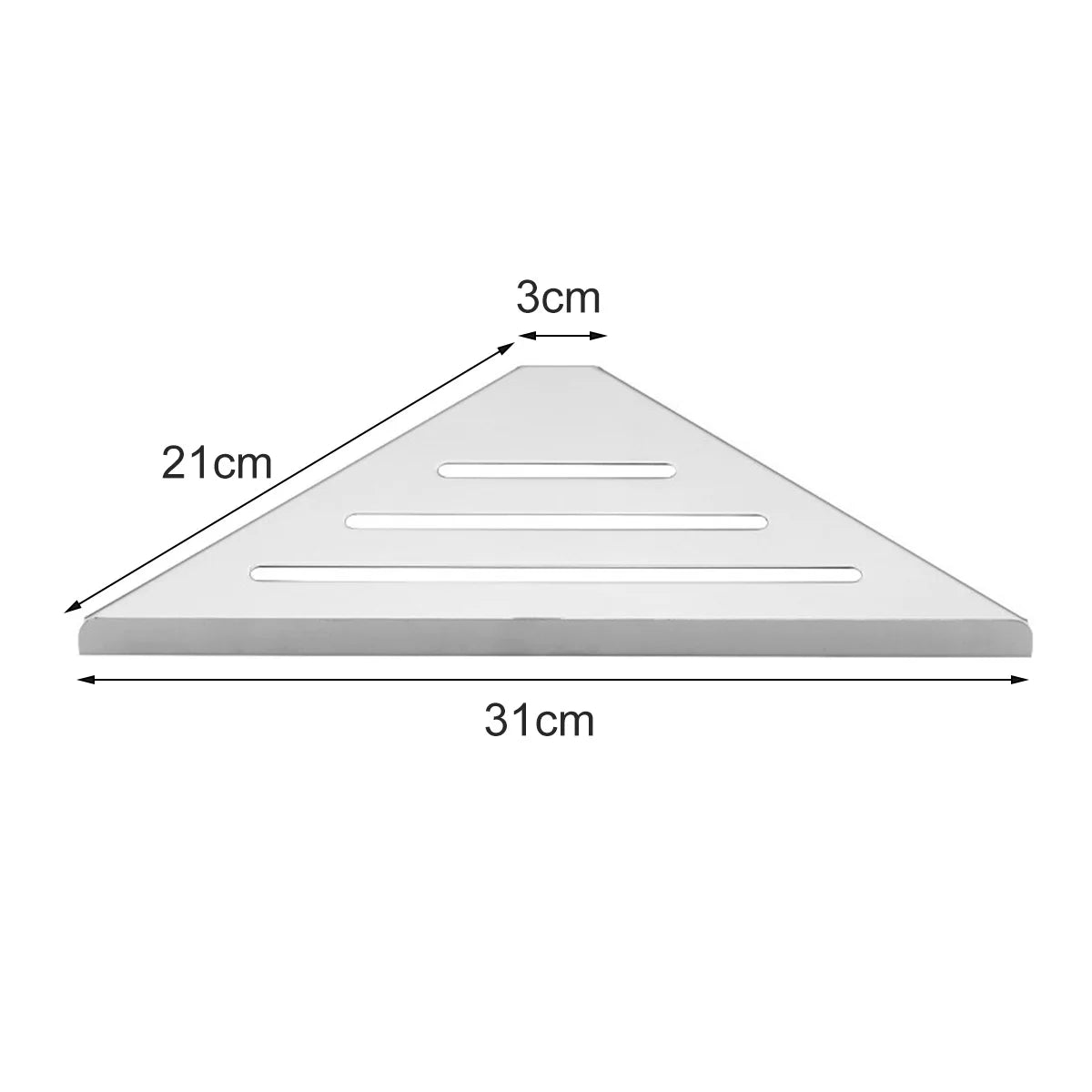Stainless Steel Corner Shower Shelf Organizer