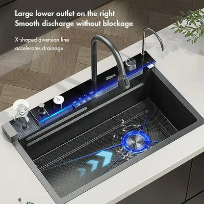 Stainless Steel Kitchen Sink Set