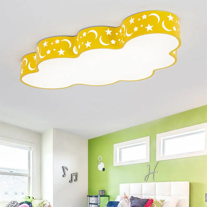 DecorBites™ DecorBites™ Starry Cloud Acrylic Kids Ceiling Lamp - Modern Flush Mount for Child's Bedroom