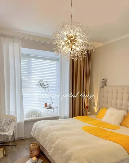 Starry Sky Crystal Pendant Light Fixture