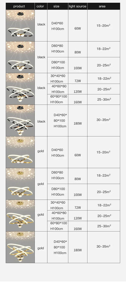 Starry Sky LED Chandelier for Living Room - Chandelier