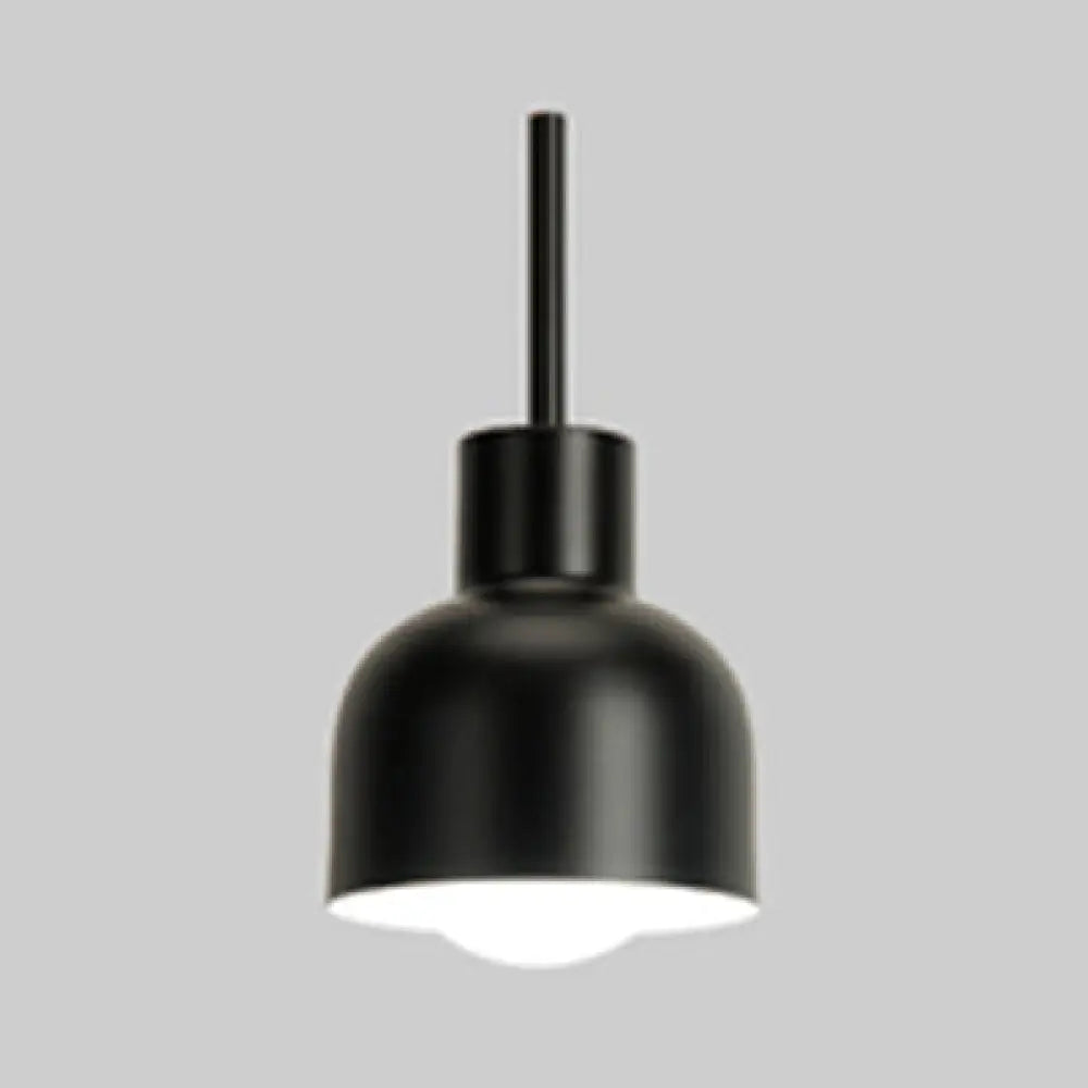 Stylish Domed Pendant Light for Restaurant and Foyer - Aluminum Single Head Hanging Lamp