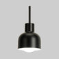 Stylish Domed Pendant Light for Restaurant and Foyer - Aluminum Single Head Hanging Lamp