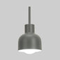 Stylish Domed Pendant Light for Restaurant and Foyer - Aluminum Single Head Hanging Lamp