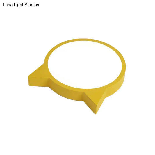 DecorBites™ DecorBites™ Stylish Kitten Macaron Ceiling Light - Acrylic Candy Colored Flush Mount for Kids' Bedroom