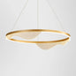 Stylish Lace-Adorned Metal Chandelier: Ultra-Modern Suspension Lighting for Living Room